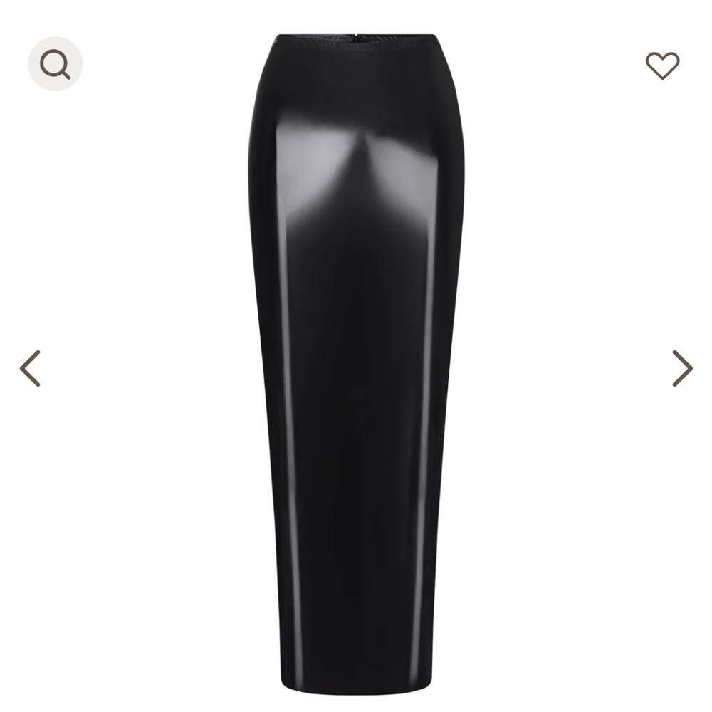 COPY - SKIMS VINYL SKIRT